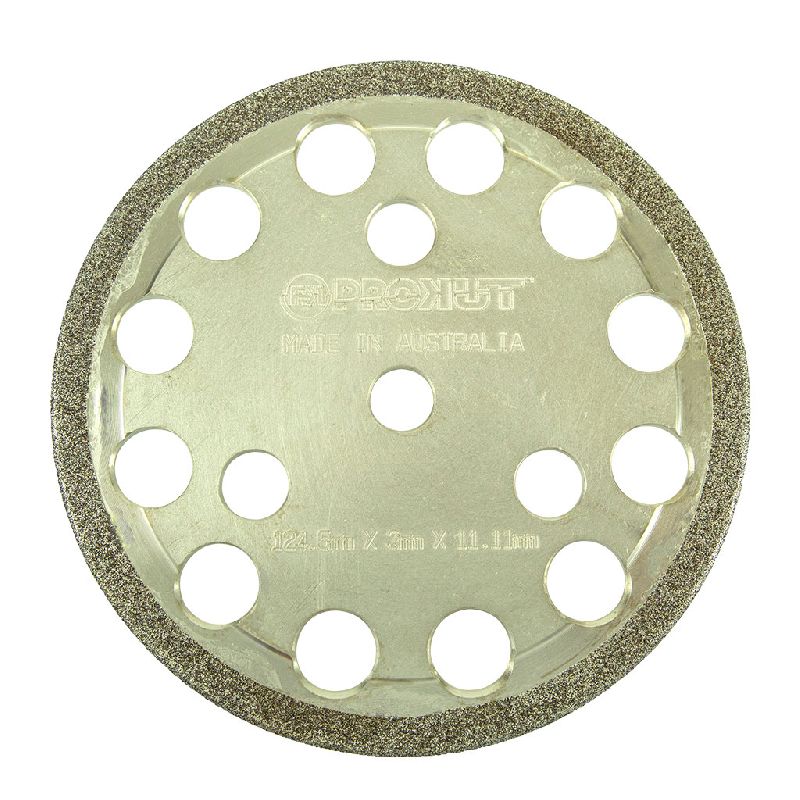 Prokut Cbn Grinding Wheel 125 X 3 X 11.1 Suits 1/4", 3/8lp, .325" Chain Prokut Cbn Grinding Wheel 125 X 3 X 11.1 Suits 1/4", 3/8lp, .325" Chain