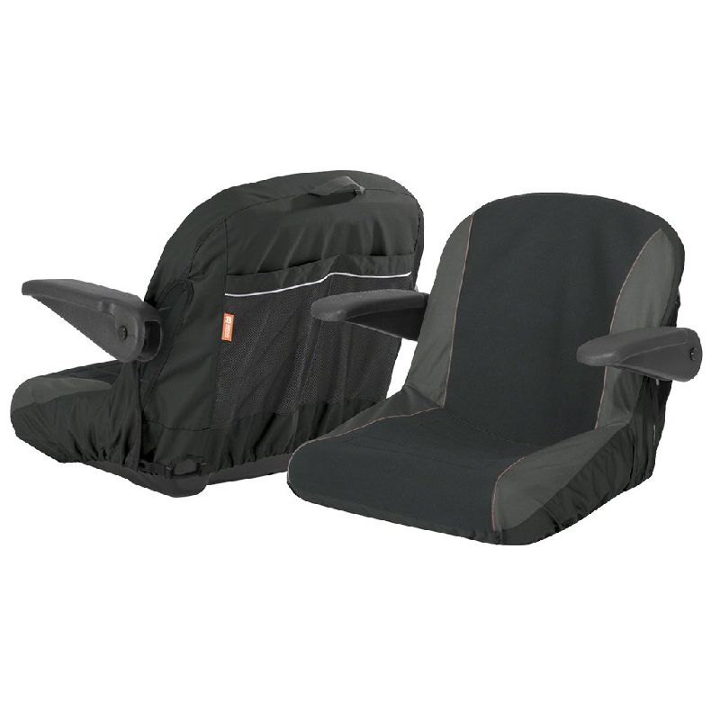 Tractor Seat Cover W/ Arm Rest Large ( Premium Quality Neoprene Panelled ) Tractor Seat Cover W/ Arm Rest Large ( Premium Quality Neoprene Panelled )