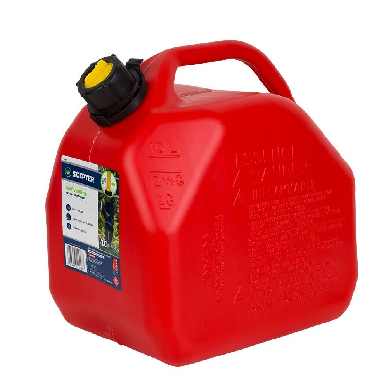 Scepter Fuel Can No Vent Red 10l Scepter Fuel Can No Vent Red 10l