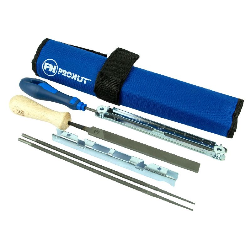 Prokut Sharpening Kit & Tool Roll 3/16" Prokut Sharpening Kit & Tool Roll 3/16"