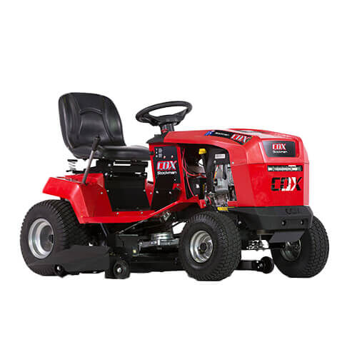 cox, stockman, plus, ride on mower, ballarat, lawn mowers, briggs stratton, auto locking d