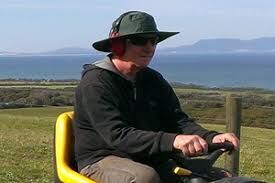 Headphones - Earmuffs Wide Brim Sun Hat MADE FOR MUFFS - Green - Different Siz Green Hat made for Earmuffs Different Sizes