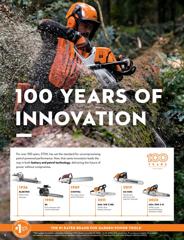 STIHL 2026 AUTUMN CATALOGUE SALE INSTORE +amp ONLINE STIHL 2026 AUTUMN CATALOGUE SALE INSTORE +amp ONLINE