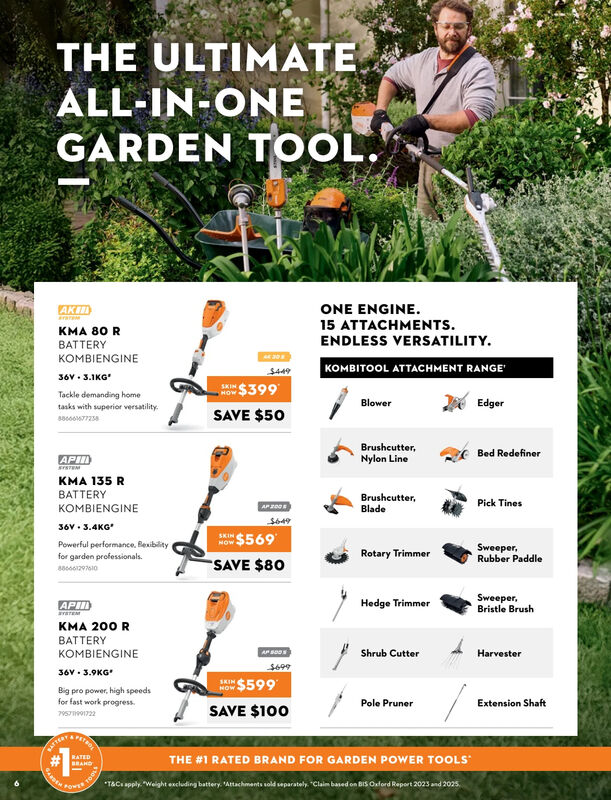 STIHL 2026 AUTUMN CATALOGUE SALE INSTORE +amp ONLINE