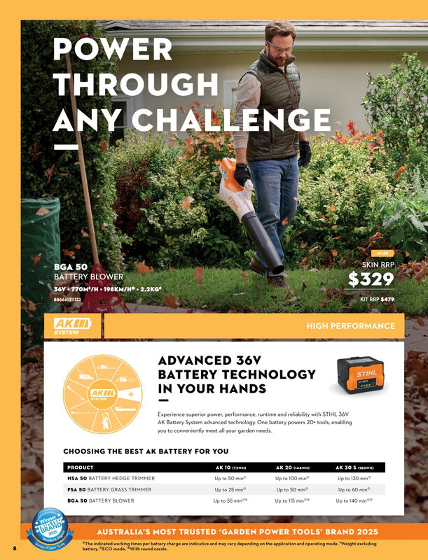 STIHL 2026 AUTUMN CATALOGUE SALE INSTORE +amp ONLINE