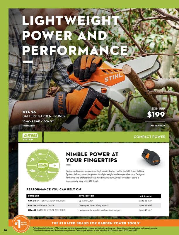 STIHL 2026 AUTUMN CATALOGUE SALE INSTORE +amp ONLINE