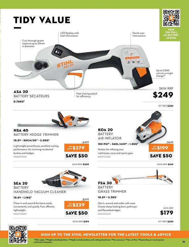 STIHL 2026 AUTUMN CATALOGUE SALE INSTORE +amp ONLINE STIHL 2026 AUTUMN CATALOGUE SALE INSTORE +amp ONLINE