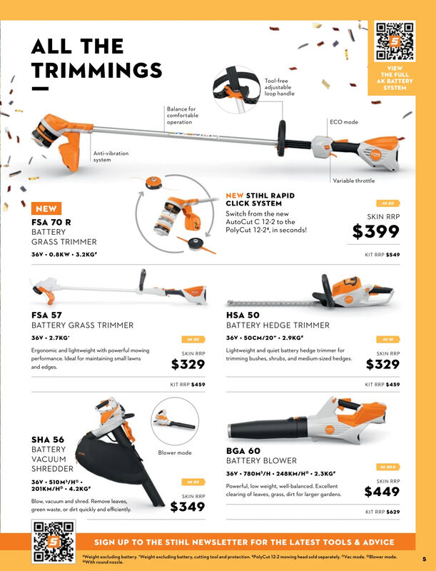STIHL CHRISTMAS - BUILT TO LAST - GIFTS TO GO - IN-STORE +amp ONLINE