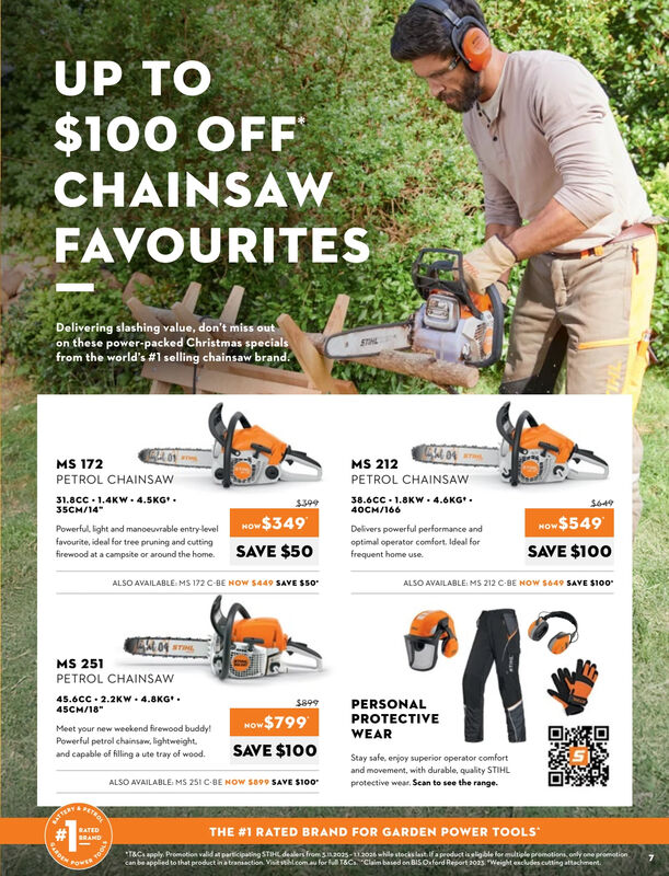 STIHL CHRISTMAS - BUILT TO LAST - GIFTS TO GO - IN-STORE +amp ONLINE