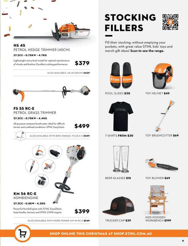 STIHL CHRISTMAS - BUILT TO LAST - GIFTS TO GO - IN-STORE +amp ONLINE