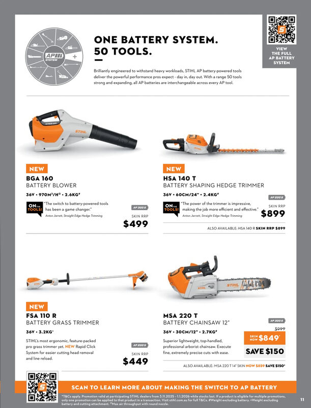 STIHL CHRISTMAS - BUILT TO LAST - GIFTS TO GO - IN-STORE +amp ONLINE