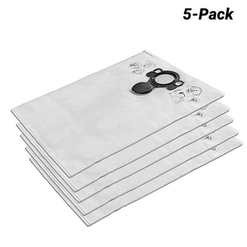 STIHL SE 122 Filter Bags x 5  4901 500 9007