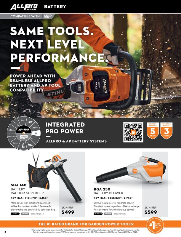 STIHL SPRING 2026 CATALOGUE  - TRUSTED SINCE 1926