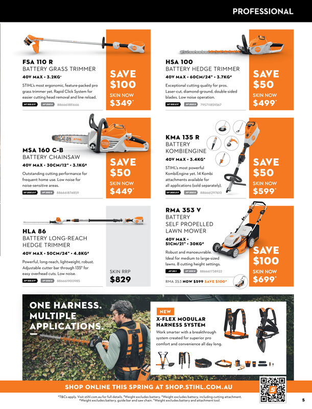 STIHL SPRING 2026 CATALOGUE  - TRUSTED SINCE 1926