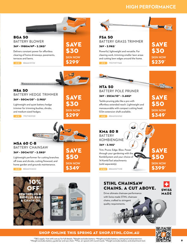 STIHL SPRING 2026 CATALOGUE - TRUSTED SINCE 1926 STIHL SPRING 2026 CATALOGUE - TRUSTED SINCE 1926