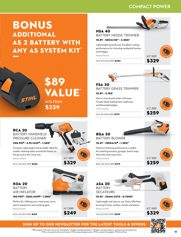 STIHL SPRING 2026 CATALOGUE - TRUSTED SINCE 1926 STIHL SPRING 2026 CATALOGUE - TRUSTED SINCE 1926
