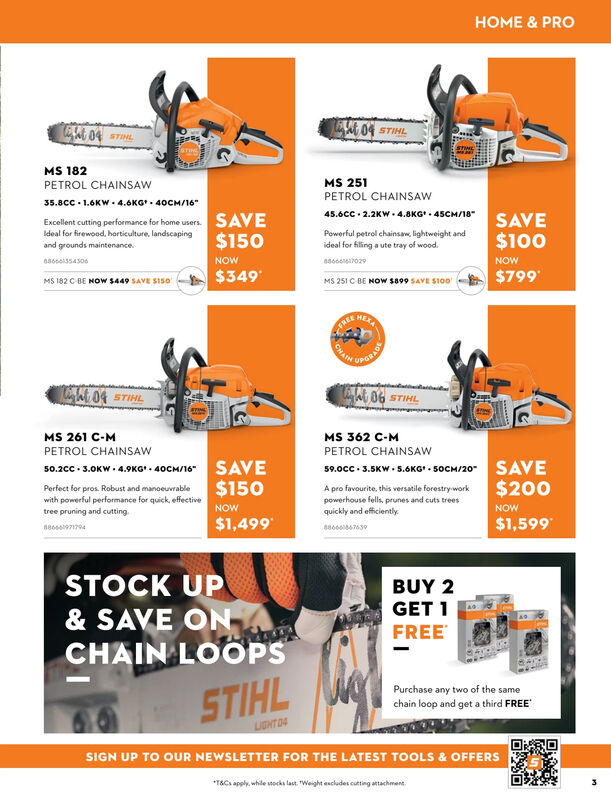 STIHL  WINTER 2026 CATALOGUE - TRUSTED SINCE 1926