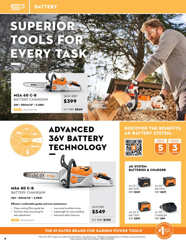  STIHL WINTER 2026 CATALOGUE - TRUSTED SINCE 1926