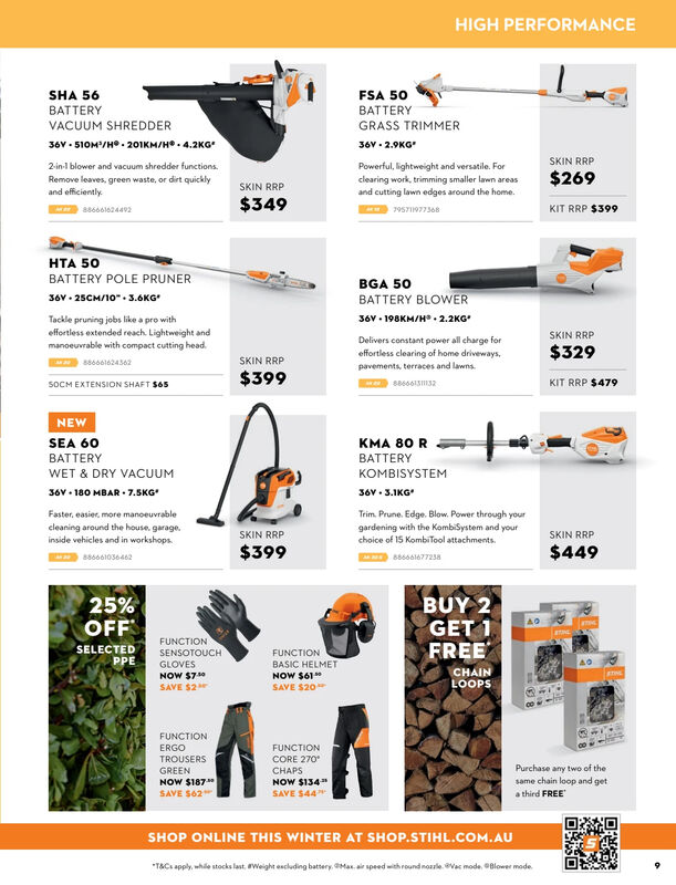  STIHL WINTER 2026 CATALOGUE - TRUSTED SINCE 1926