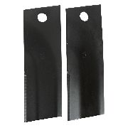 Amc 7-1/8\" Swing Back Blade Set Skin Packed For Display (pair)