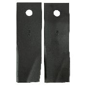 Cox / Kingcat / Mtd / Victa 5-1/2" Swing Back Blade Set Skin Packed For Display