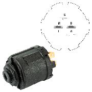 Ignition Switch Plastic Body 5 Pin Suits Selected Murray / Husqvarna