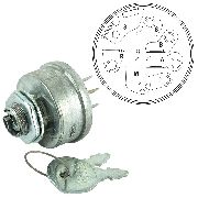 Ignition Switch 6 Pin Suits Selected Kohler / Toro / Wheelhorse