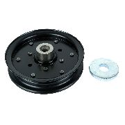 Hustler Flat Steel Idler Pulley Suit Selected Dash / Raptor / Fastrak