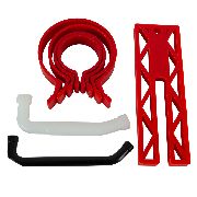 Plastic Piston Ring Clamp Set 4 Clamp Sizes