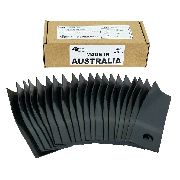 Honda 4-7/8\" Stepped Blade 19\" Cut Pack Of 10 Pair Replaces Oem L128319h010
