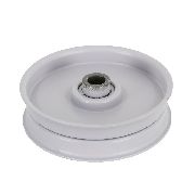 Pulley Flat Idler Steel W/ Flange (a 3-1/4") Suits Toro/ Wheelhorse