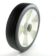 Universal Plastic Wheel 8" W/ Wwp2382 Ball Bearings Suits Selected Flymo