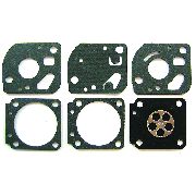 Non-genuine Zama Gnd-12 & Gnd-15 Diaphragm & Gasket Set