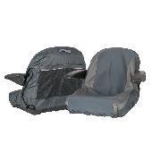 Tractor Seat Cover W/ Arm Rest Small (premium Quality Neoprene Panelled)
