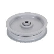 Pulley Flat Idler Steel W/ Flange (a 3-3/4\") Suits Toro/ Mtd/john Deere/simplic