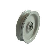 Pulley Flat Idler Steel W/ Flange Heavy Duty (a 4-7/8\") Suits Snapper