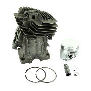 Stihl Ms391 / 49mm Bore Cylinder Assembly