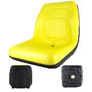 Ride-on Seat Yellow 455h X 522d X 460w High Back Suits Various