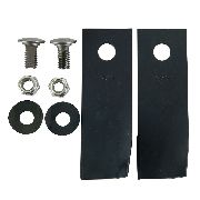 Cox / Rover / Stihl / Viking Blade & Bolt Set Skin Packed For Display Rear Catcher