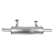 Kawasaki Ztr Muffler Twin Outlet Suits 999cc Fx921v Fx1000v