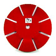 Rover Edger Disc (red) 19mm Centre Hole