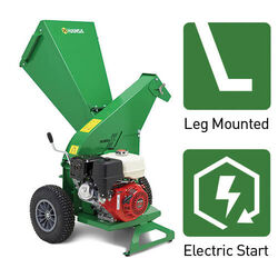 HANSA C13 Chipper - Electric Start - 13HP Honda - 90mm