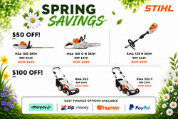 🌻SPRING INTO SPRING WITH STIHL BATTERY PRODUCTS