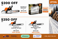 🌻SPRING INTO SPRING WITH STIHL CHAINSAWS