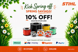 🌻SPRING INTO SPRING WITH STIHL SELECTED NYLON LINE
