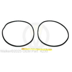 Walker 4230 Engine PTO Belt Pair