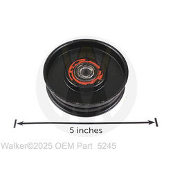 Walker 5245 Flat Idler Pulley
