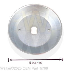 Walker 5706 Blade Hub Trash Gaurd
