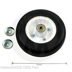 Walker 5715-23 No Flat Caster Front Deck Wheel