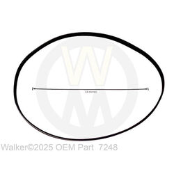Walker 7248 Ground Drive Belt - Micro V